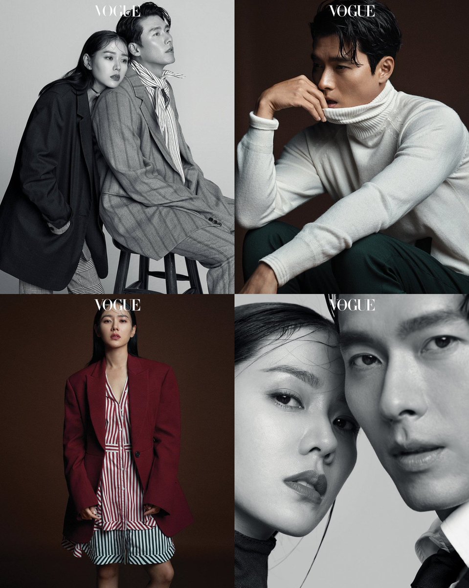 hyunbinjpeg's tweet photo. Hyun Bin and Son Yejin for VOGUE Korea (2018) https://t.co/VFajlBwF8U