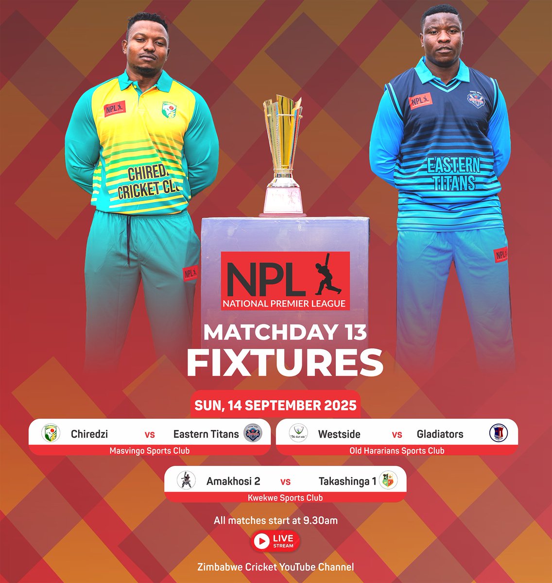 The 2025/26 National Premier League season concludes with three exciting matches bringing the curtain down on an action-packed campaign. 

#NPL25