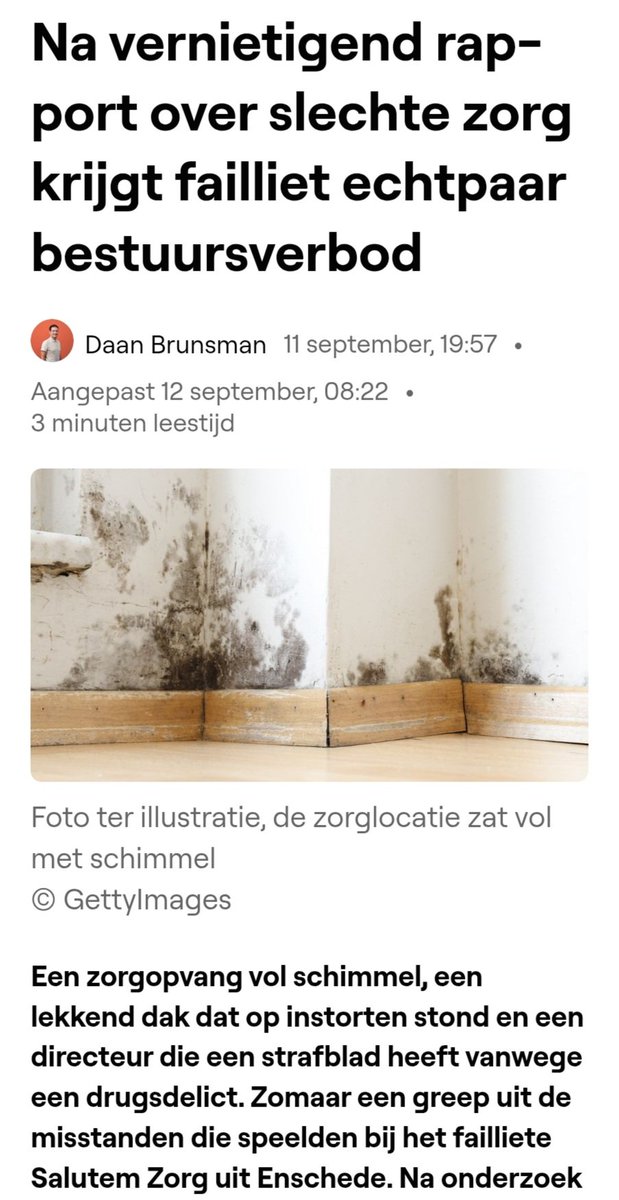 Stop de zorgcowboys. Laten we beginnen met een vergunning voor zorginstellingen met Bibob.