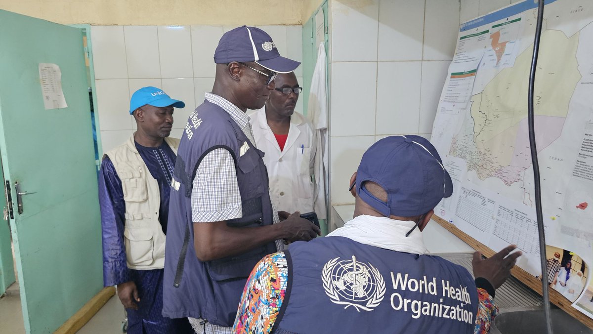 <a href="/OMSNiger/">OMS Niger</a> participe à 1 mission conjointe aux côtés du <a href="/MSP_Niger/">Ministère de la santé publique Niger</a>     afin d'évaluer la mise en œuvre du Plan de Développement Sanitaire et Social (PDSS) 2022- 2026 dans la région d'Agadez. Il s'agit de constater les progrès réalisés et identifier les défis persistants.