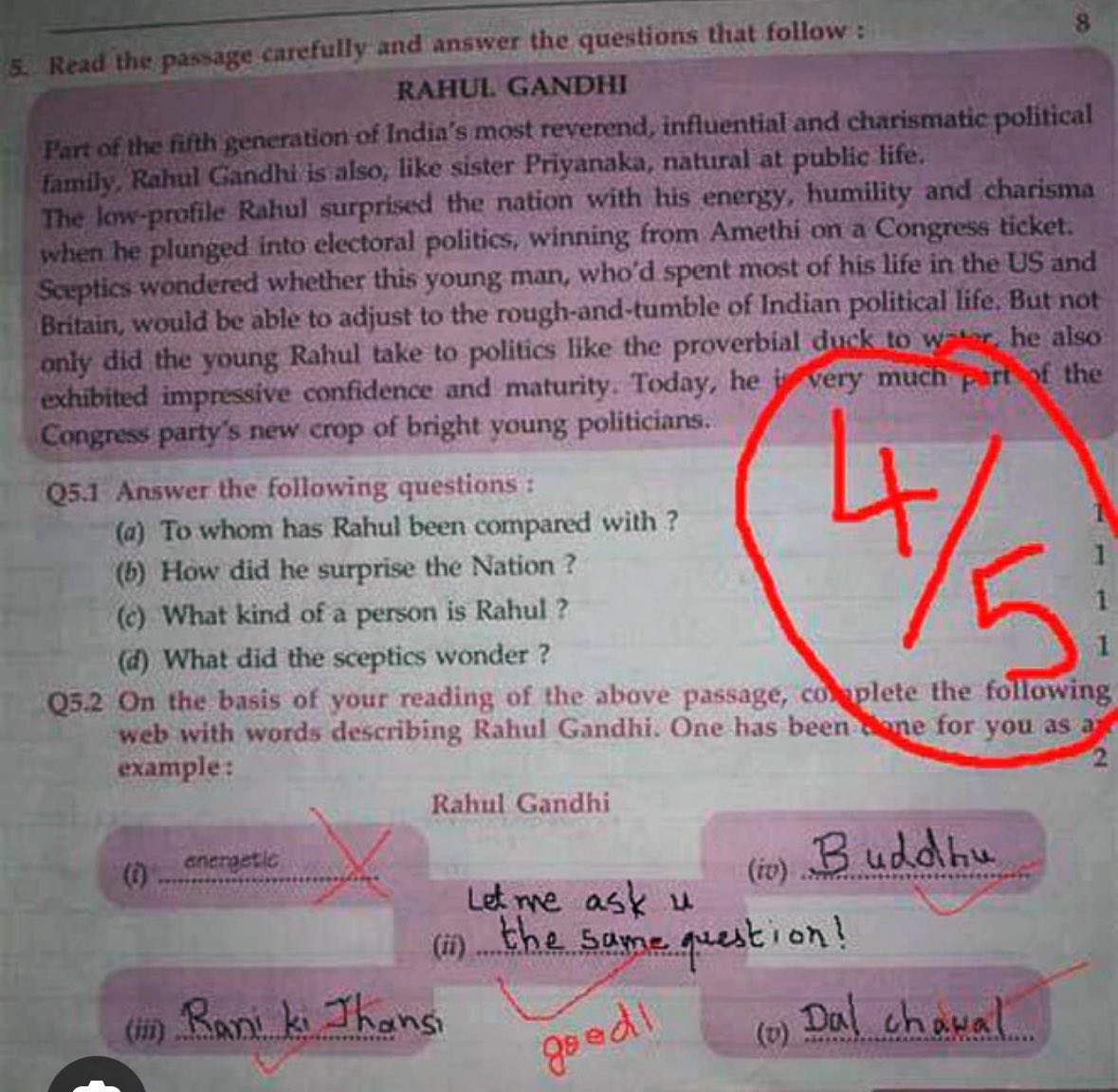 Viivek_Garg's tweet photo. @kapildhama And what about this shit and brainwashing of class 5 student. https://t.co/tMRs4XusYA