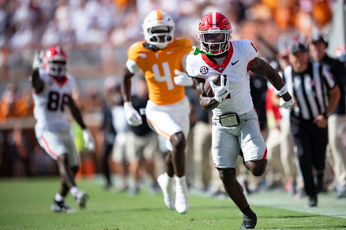 Dillon Bell has twice had the key block to spring Zach Branch for touchdowns