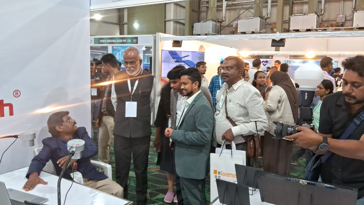 polymatech's tweet photo. Polymatech Electronics wins the Best Product Award 2025 at Hospex Kerala 🏆 Recognised for breakthrough semiconductor innovation in medical Technology. #Polymatech #semiconductors #HospexKerala #Medicaldevices #Innovations  #TechnologyNews https://t.co/rUKBzSRpXm