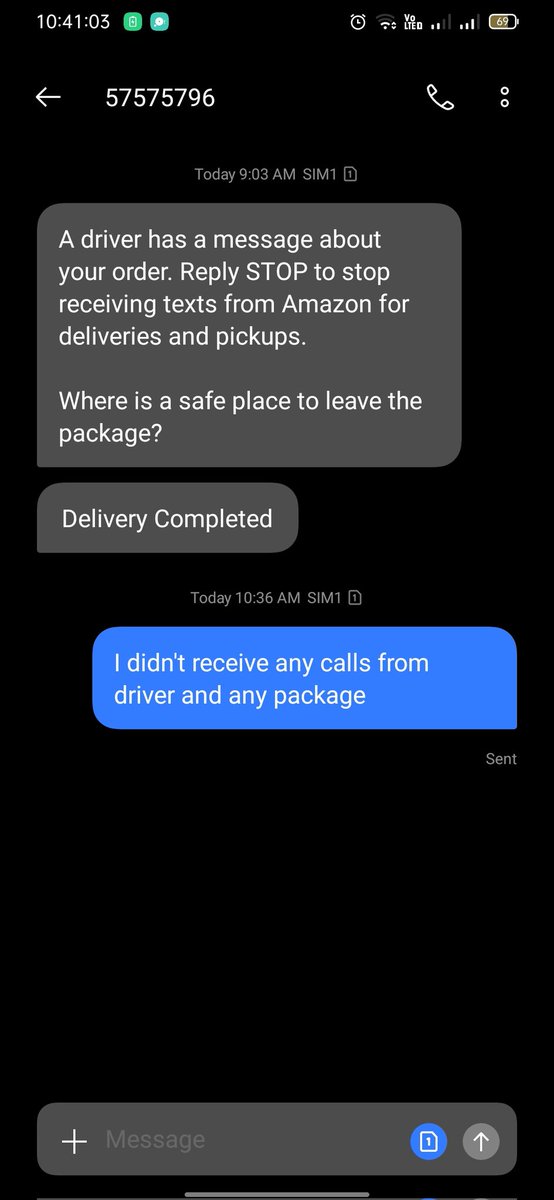 Rahulkanth_D's tweet photo. I ordered a product on Amazon. Yday. The estimated delivery date was 14.09.2025. However, I did not receive any call from the delivery agent or the item I ordered. Instead, I received a message saying that the order was delivered. This is not the first time I am facing this issue https://t.co/KtvGYwL0p2