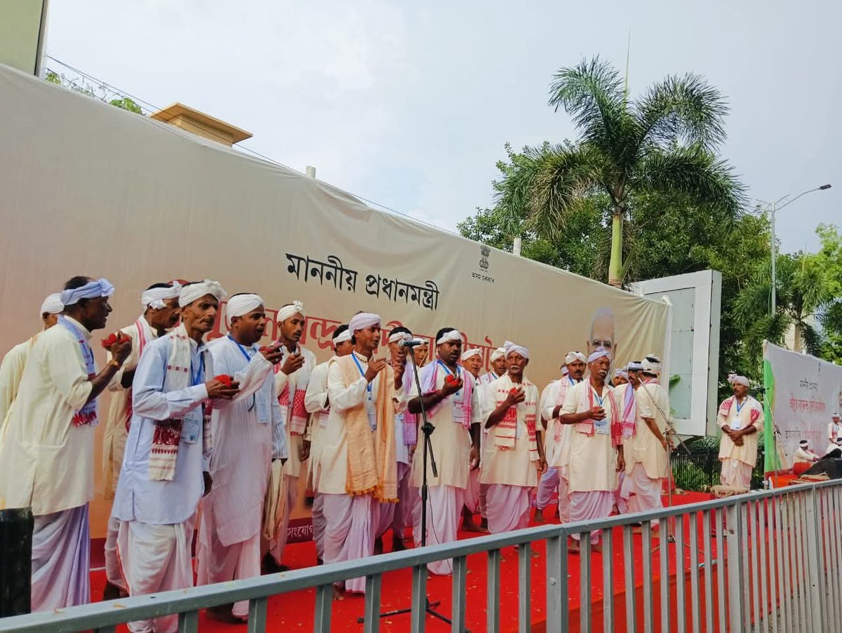 abhayyjoshhii's tweet image. Bhupen Hazarika Bridge (Dhola-Sadiya) built to connect border regions and remote Assam. Bamboo bio-ethanol plant – first of its kind to support farmers &amp;amp; environment. #PMModiInAssam