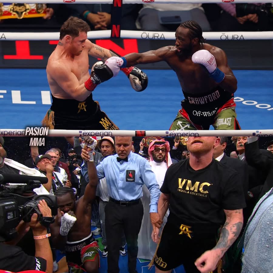 Xforcemania's tweet photo. #CaneloCrawford Muy buena pelea...

Terence Crawford vence a Canelo Alvarez por decisión unánime: 

116-112 
115-113
115-113 https://t.co/1NiFmFvsec