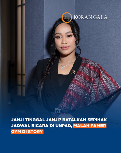 Ironisnya, di hari H saat Zita ditunggu-tunggu kehadirannya di zoom, dia malah mengunggah aktivitas di gym lewat story Instagram

Parah memang putrinya <a href="/ZUL_Hasan/">ZULkifli Hasan</a> ini
Gak punya rasa tanggungjawab sama sekali🙈