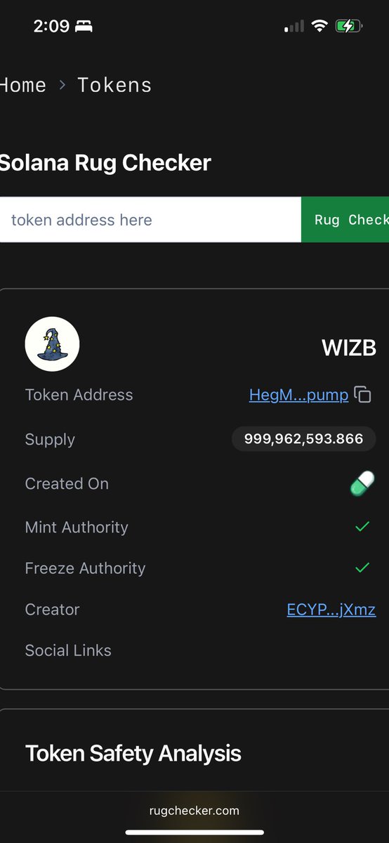 ParlayPrezzy's tweet image. Doesn’t everyone actually want a token that does what it says? $DUSD actually burns while Wizard of Buybacks claim they burn. Just look at the supply in each picture and see if it actually lines up with truth #DUSD
B8RHrVBxSjBGKqAbn1tXo6CWjvt5jFkkqjbCZtuDpump