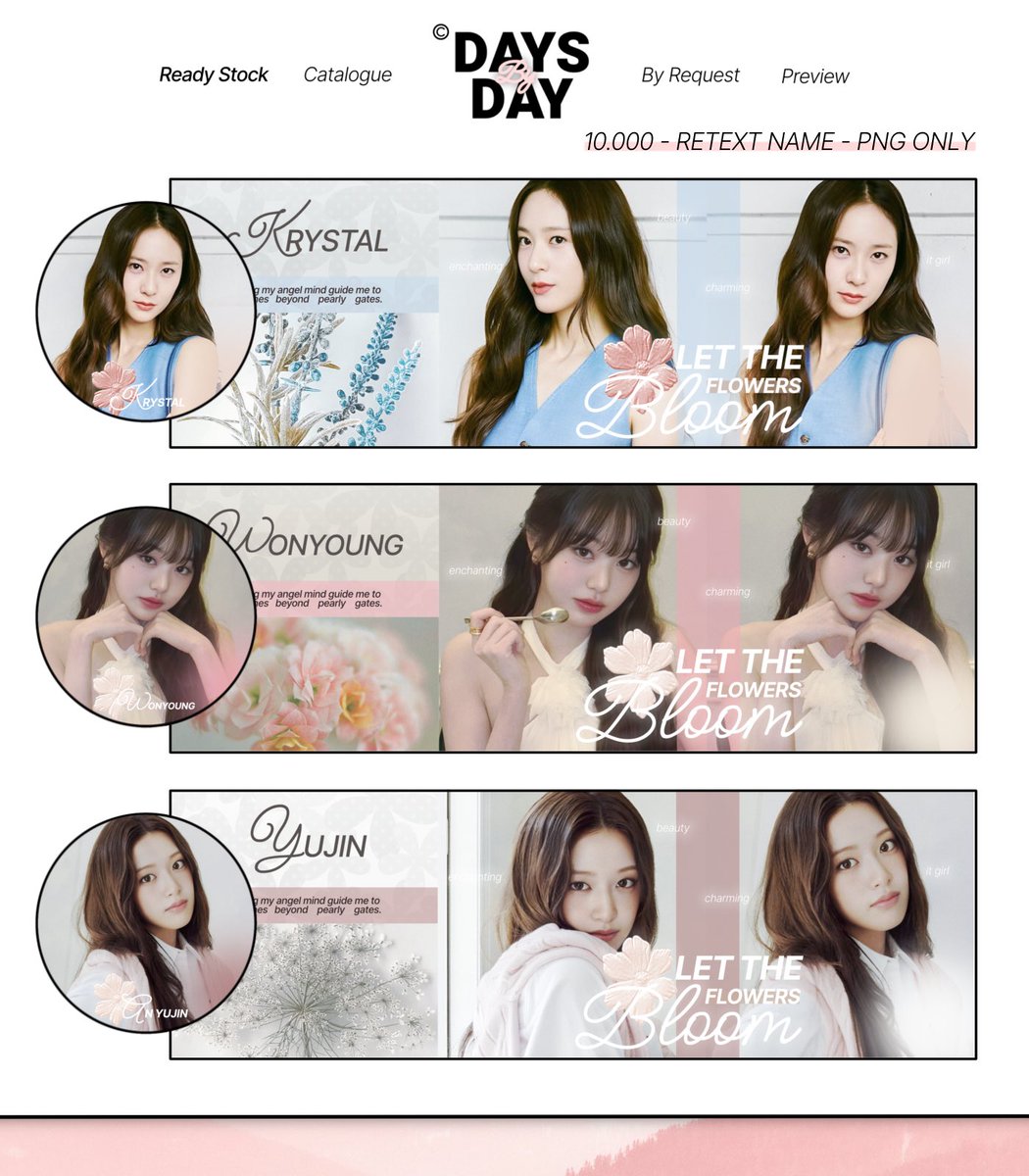tasyndi's tweet photo. Siang~ aku masih ada layout ready rs krystal wonyoung wony yujin jiwoo leeseo kim minju yaa ✨️ #zonauang https://t.co/M7ID6C1LI1