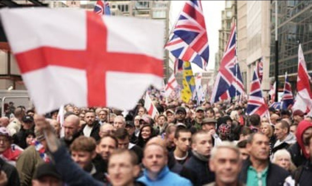 Our greatest generation will be turning in their graves. 
They fought the likes of these, and now they march through London.
Lest we forget.
We forgot.
💔🇬🇧💔🇬🇧💔🇬🇧