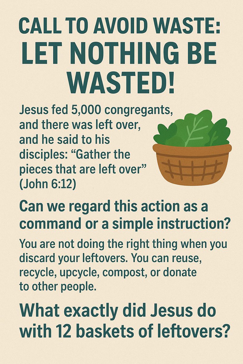 The Scripture Way of Waste Management