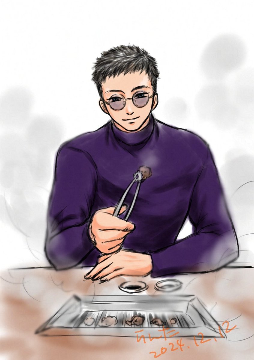 再掲
美味しいホルモン焼きの店を知っている人
#illustrations