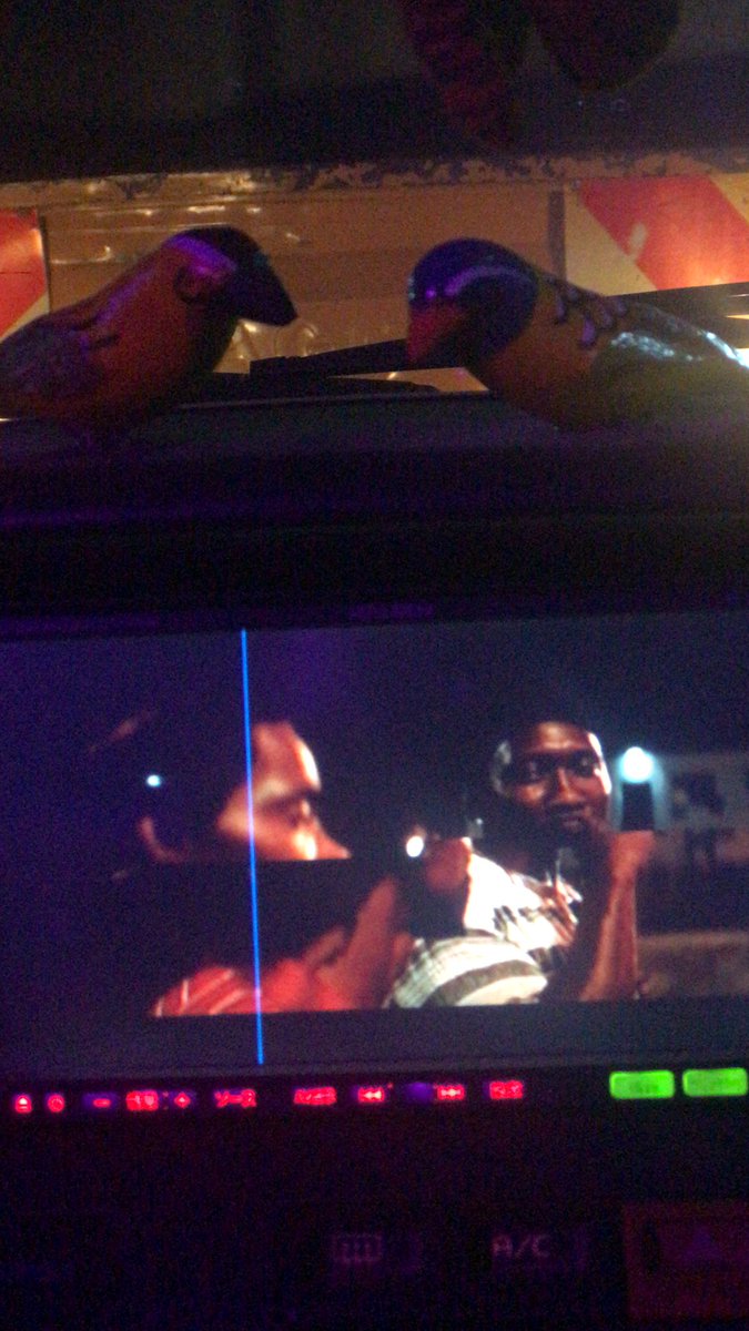 A githurai matatu driver was playing moonlight on the navigation system (just like the director intended)