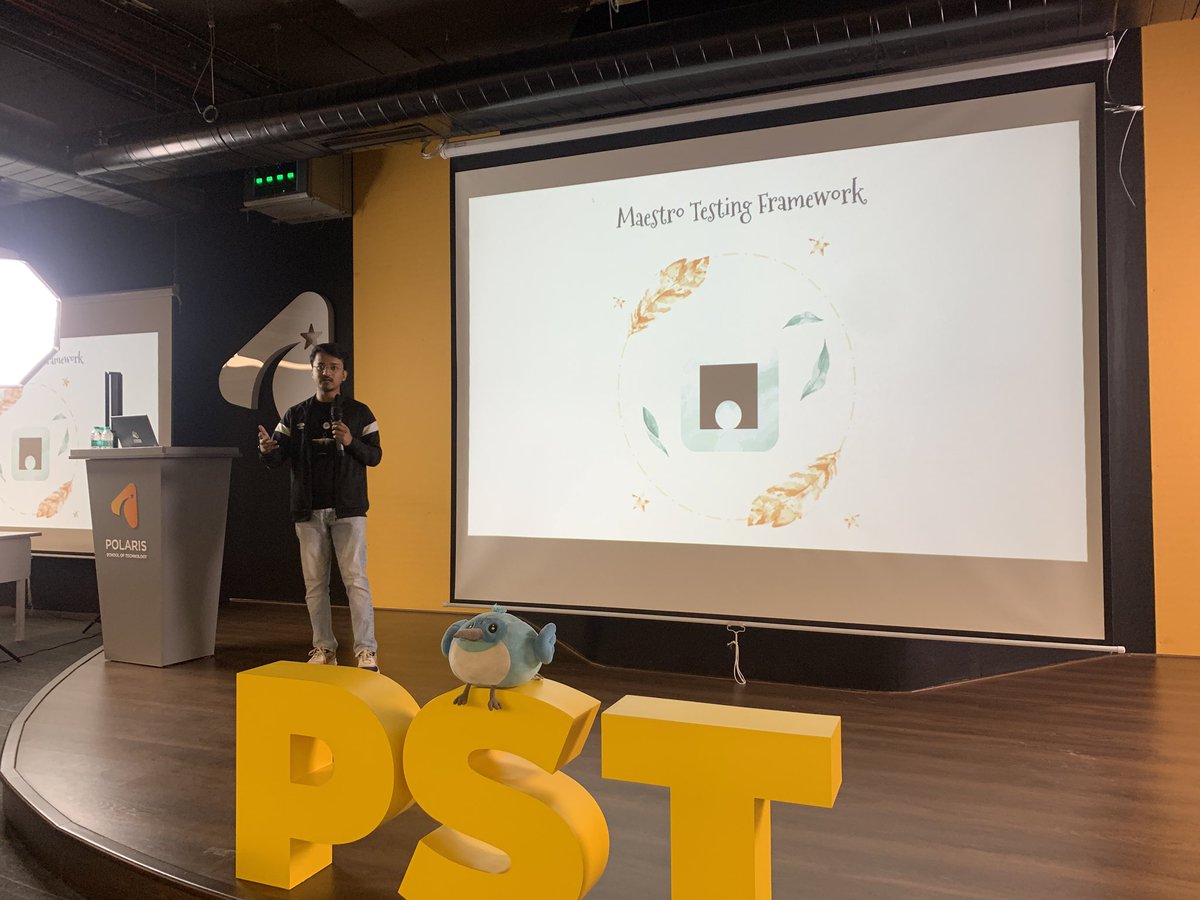 Flutter_Flakes's tweet image. Interesting topic, a session on @maestro__dev from Taosif #FlutterFlakes at @polaris_code