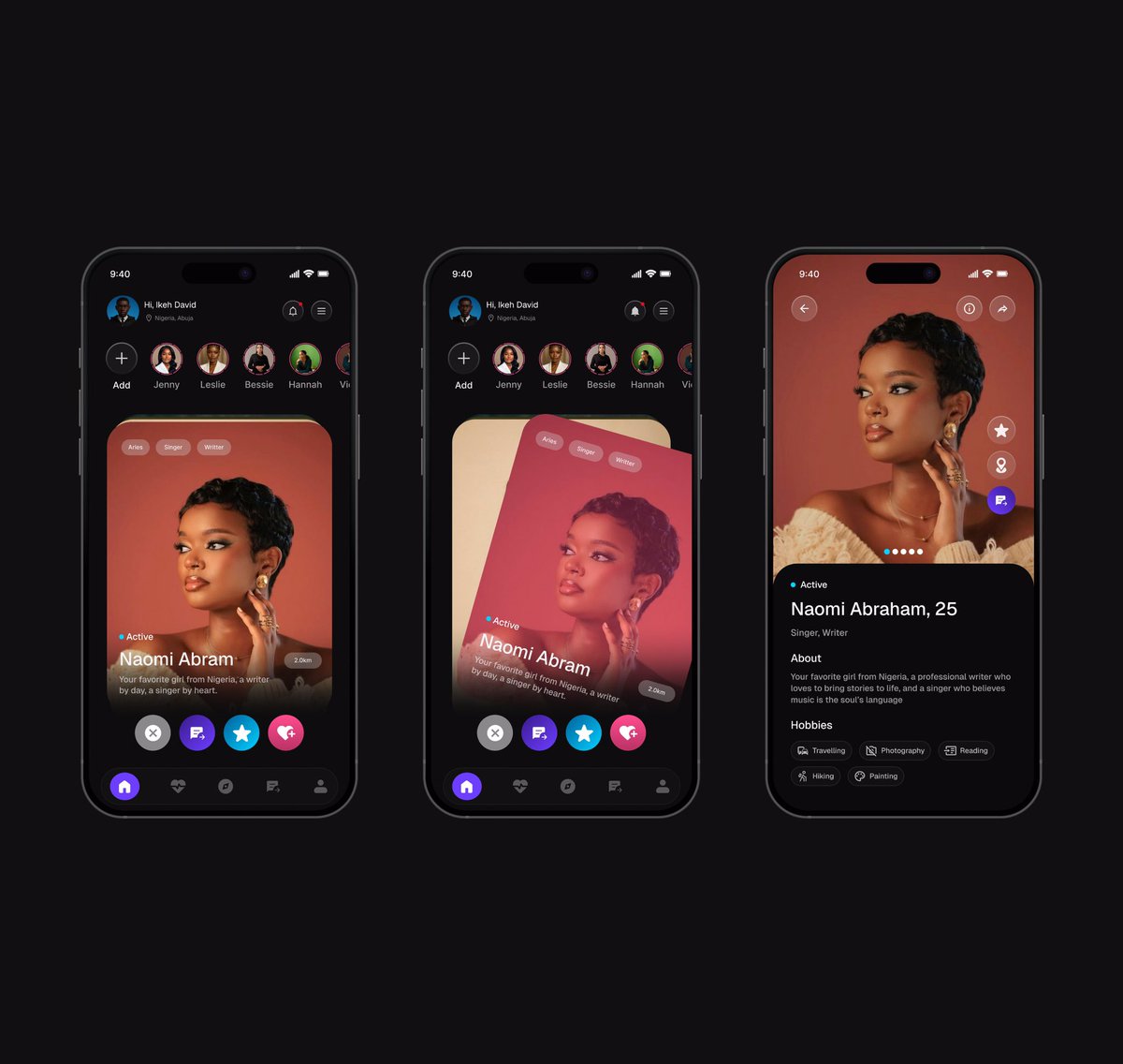 IkehChuks1's tweet photo. My submission for this week ui/ux challenge
@Tegadesigns
#DatemyAiapp https://t.co/YZ7efMNmKM