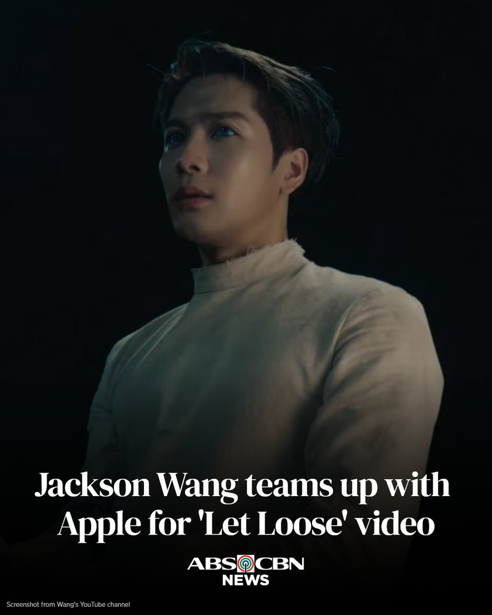 The music video was shot entirely on the upcoming iPhone 17 Pro, with artist Jackson Wang describing the shoot as "mind-blowing."

Full story: abs-cbn.com/entertainment/…