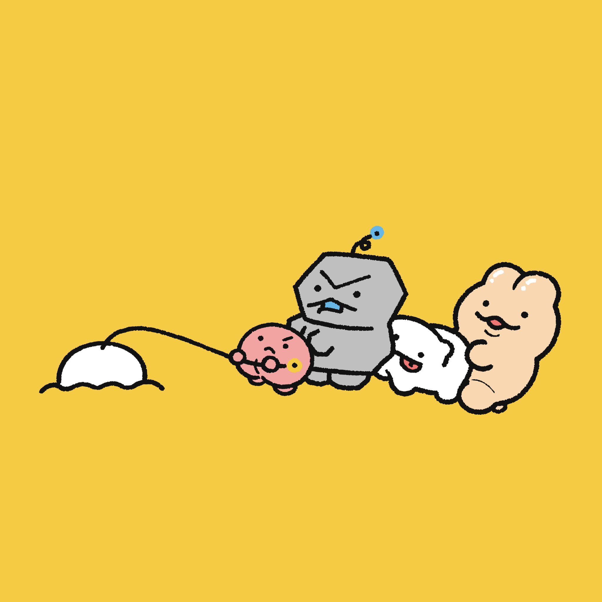 ぷりぷりうちゅうじん 原画 ぷりぷりうちゅうじん (@pocoro_cha