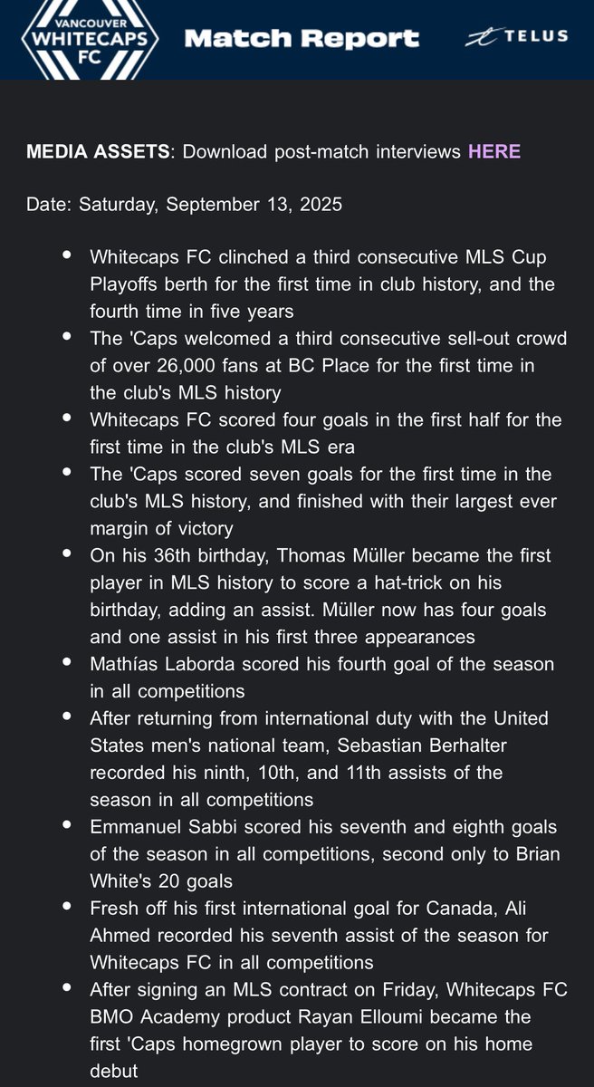 RobTheHockeyGuy's tweet image. Pretty good night for the Vancouver Whitecaps 🤯