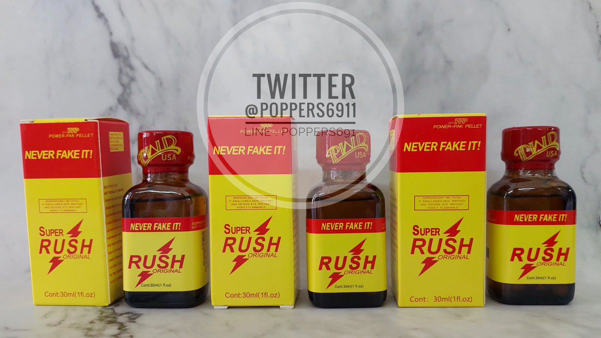 ✨Poppers แท้ 100% รับประกันคุณภาพ✨
📌POPPER RUSH ของใหม่ ไม่ค้างสต็อค (ภาพถ่ายสินค้าจริง)
📌ขนาด 30ml. ราคา 1200 บาท 2 ขวดลด 200 บาท คละแบบได้
📬จัดส่งพัสดุ 40 บาท ตัดรอบส่งทุกวันเวลา 13.00น.
📌ส่ง lineman 09.00-23.00น.ทุกวัน
👉สนใจทัก inbox หรือแอดไลน์ poppers691
#poppers