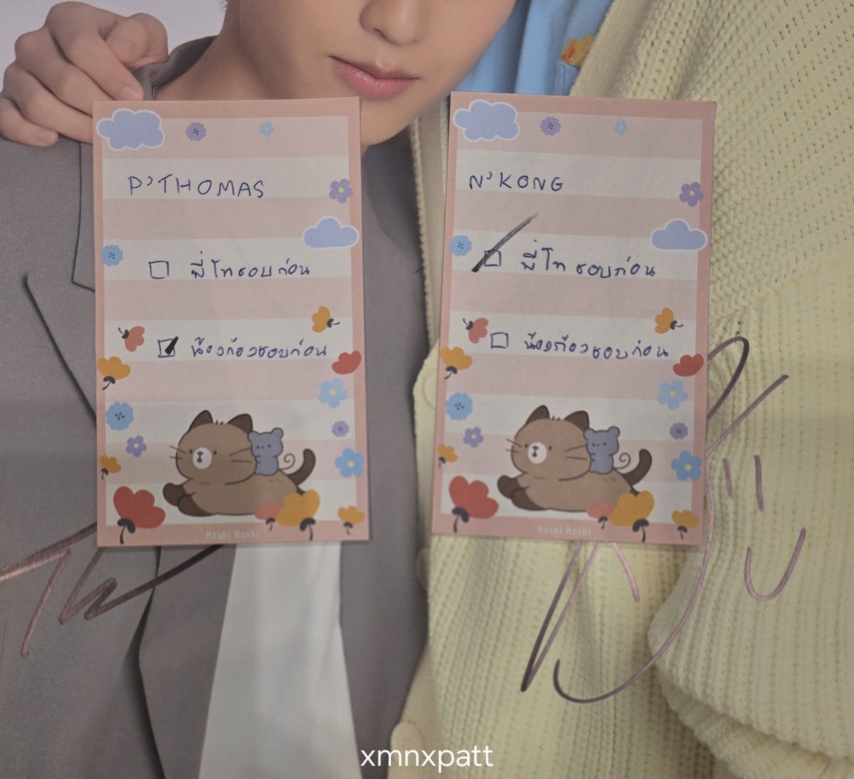 xmnxpatt's tweet photo. ได้ข้อสรุปแล้วว่าชอบกันจริง

YOUR SKY FANSIGN #YourSkyFansignTH
#thomaskong #โทมัสก้อง https://t.co/lJwn0gs8Tq