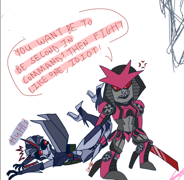 toxic_s170's tweet photo. Working on some JUICY artworks! ~ so, as I work on juicy arts have a funny art + sneak peek! Also, in the comments tell me what you'd like to see! (Starscream and armored stallion)  Oc belongs to

@StarrySpacy

#TFP #Transformers https://t.co/y5GbkcoZHe