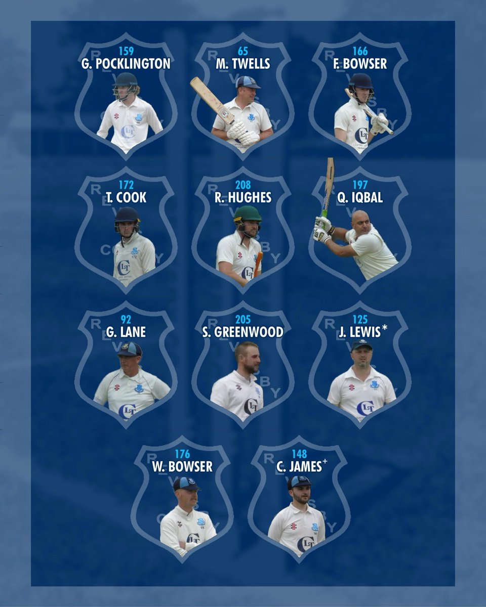 Our final first XI of the season, taking on Owmby away from home.

Last week’s result secured a top two finish, but it’s all to play for at the summit in Division One. 1pm start 💪