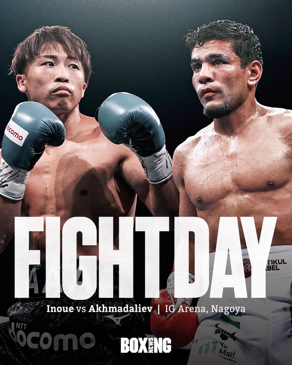INOUKE vs AKHMADALIEV ポスター B2 Inoue vs. Akhmadaliev | LIVE