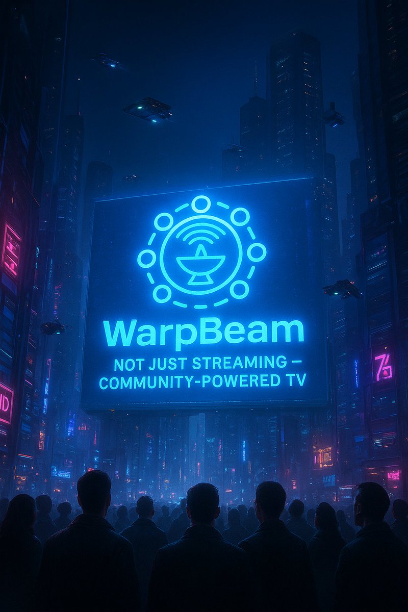 lalashgusau's tweet photo. Web2 streaming locked us into limits.
WarpBeam opens the gates:
✅ Watch on web, phone, SmartTV
✅ SatTV integration
✅ Multi-language support 🌍
This isn’t one platform. It’s everywhere, for everyone.
#WarpBeam #WPLAY #FutureTV https://t.co/kQ0kZScFTE
