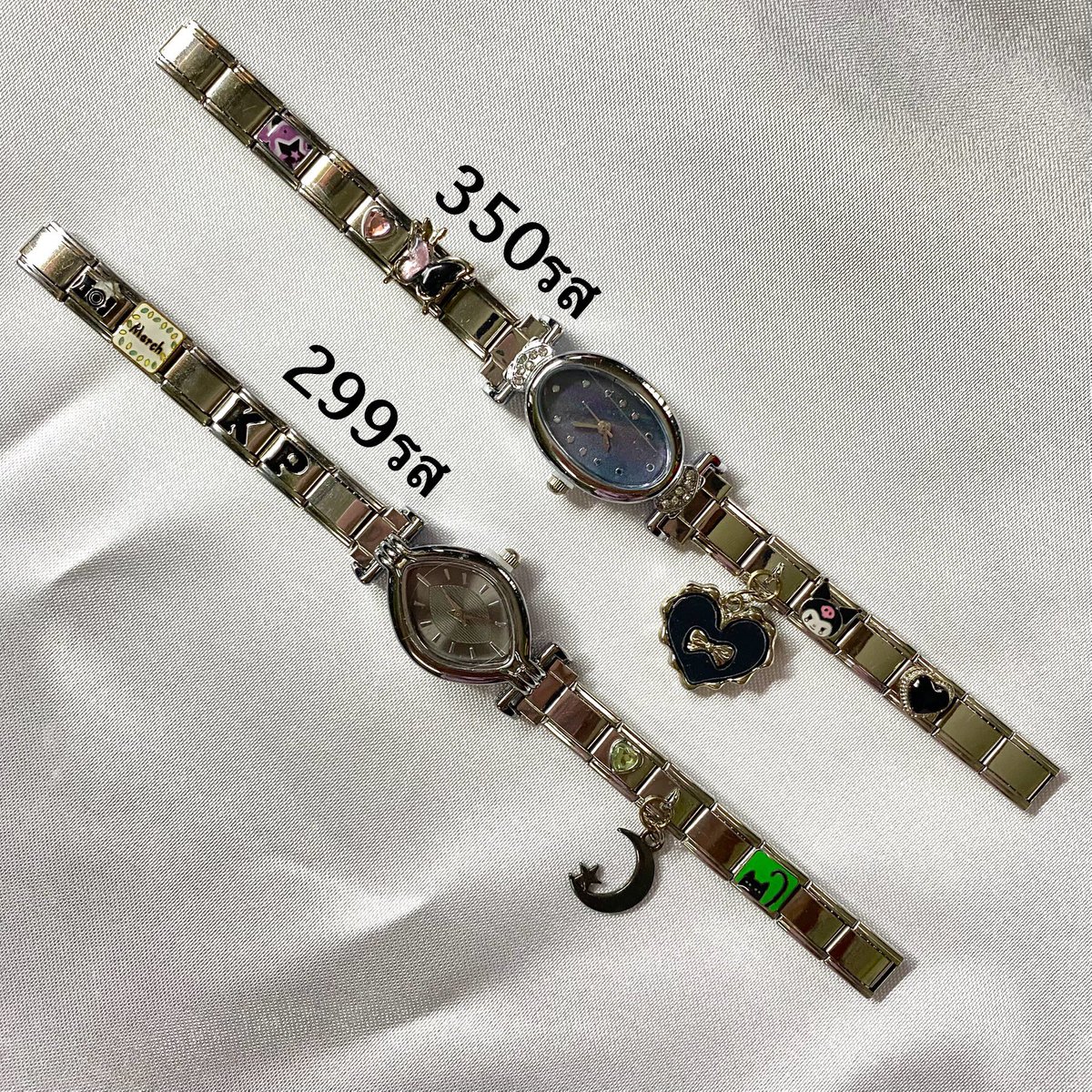 cuzofcharm's tweet photo. นาฬิกา italian charm พร้อมส่ง2เรือน🧚🏻‍♀️

🥨 ราคาตามภาพ ส่งฟรี
ปรับไซส์ได้ค่ะ

✎ สั่งคัสต้อม(รอ7-10วัน)

#มือสอง #นาฬิกาวินเทจ #ส่งต่อ #นาฬิกาข้อมือ #กําไลข้อมือ #กำไล #เสื้อผ้ามือสอง #โล๊ะตู้ #นาฬิกา #เครื่องประดับ #italiancharm #ตลาดนัดbus #kuromi #kitty #ตลาดนัดsanrio https://t.co/sXzuNldXn9