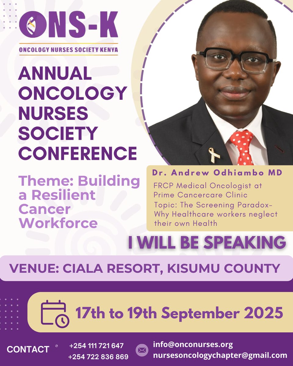 Oncology Nurses Society of Kenya tweet media