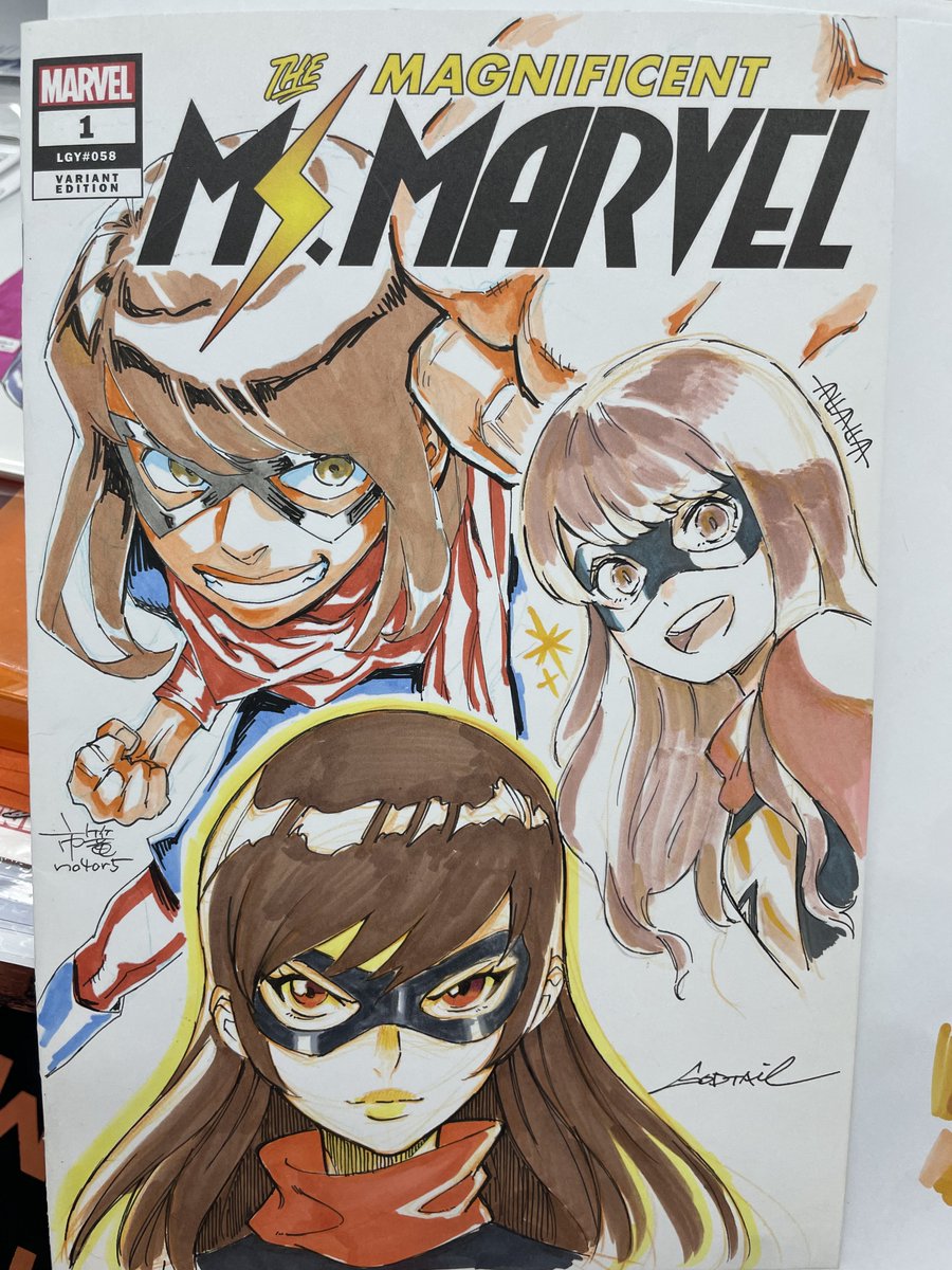 no4ca5's tweet photo. #commission #remarked #msmarvel https://t.co/OofU3PNtRw