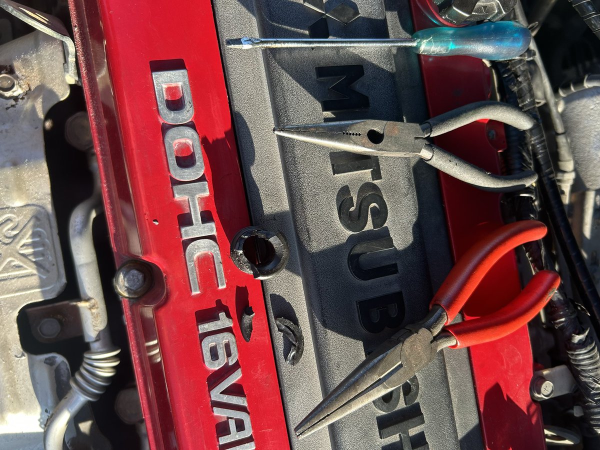 PCVバルブガスケットの交換クソ大変