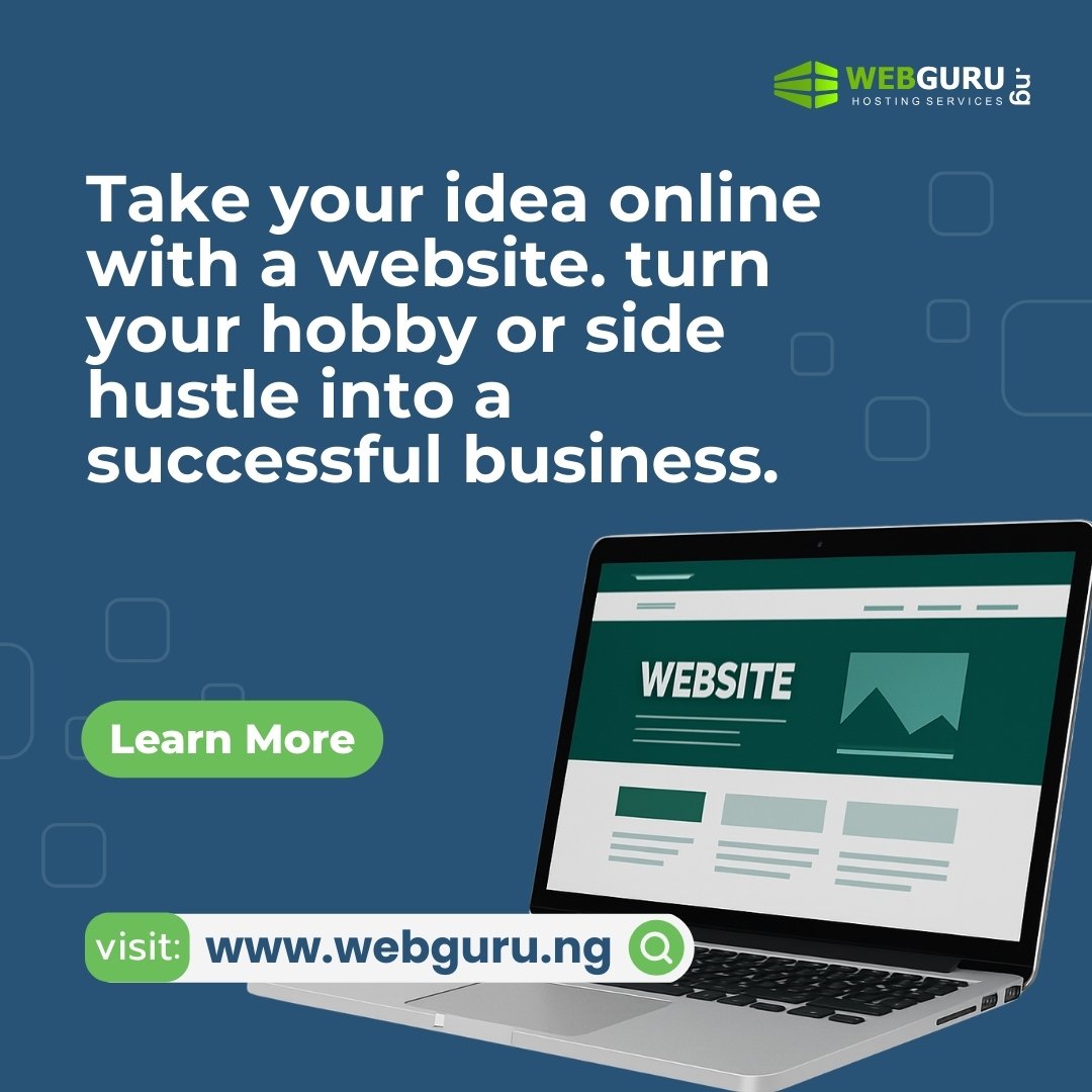 webgurung's tweet image. “Turn your ideas into income with Webguru 🚀 Build your website today!”
#webguru #hostwebguru #webgurudomains #hostwithwebguru #webgurucare