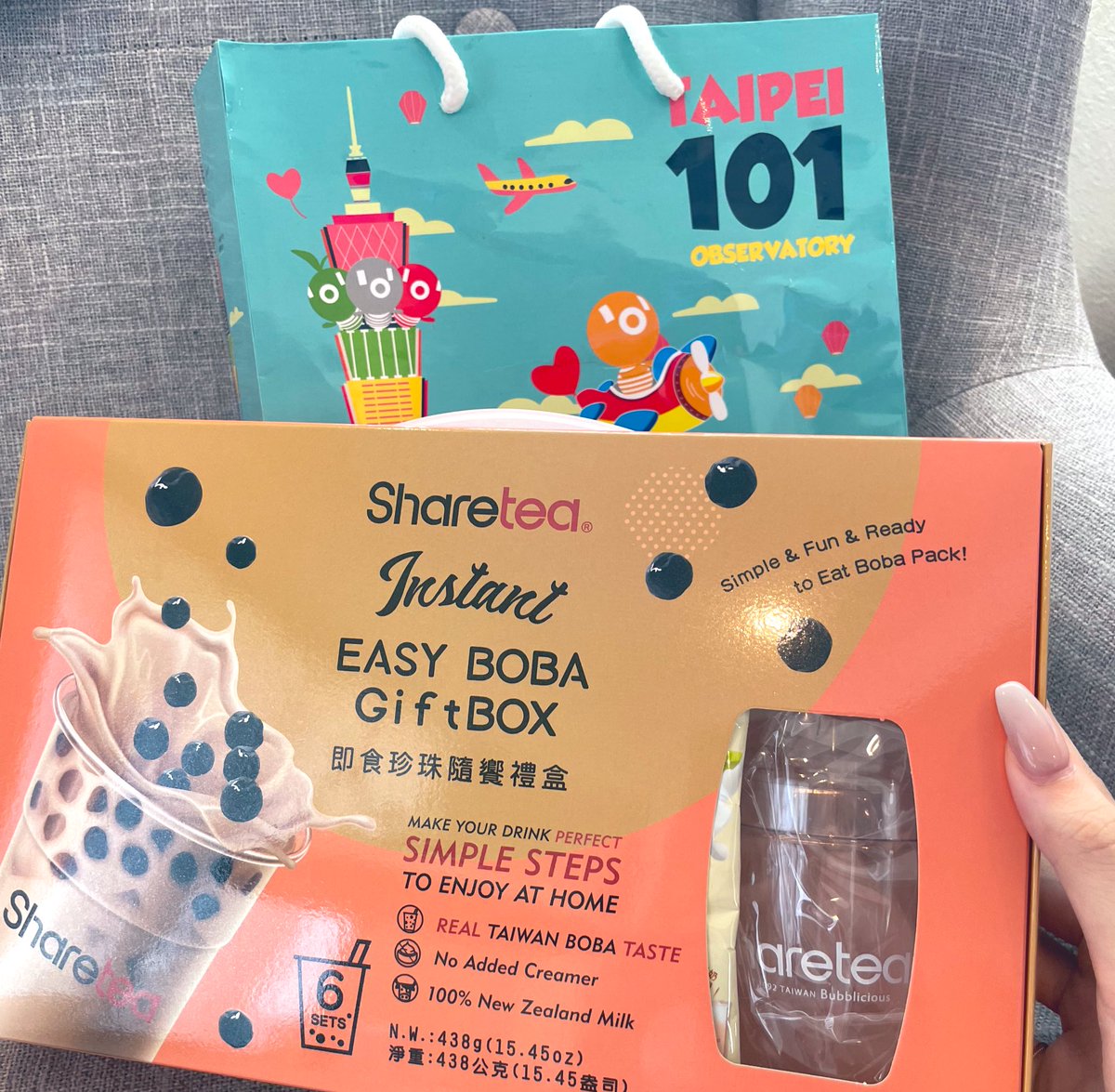 あどみんさんからのお土産ちゃんと受け取りました👏🏻✨