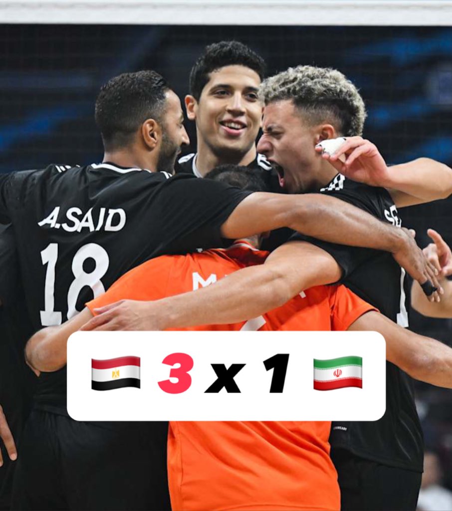 🚨🚨 عااااااااااااااااااااااااااااااااجل - مصر تفجر مفاجأة من العيار الثقيييييل وتهزم ايران 3-1 في افتتاح بطولة العالم للكرة الطائرة في الفلبين! #BREAKINGGG 🔥🔥🔥🔥🔥💪💪💪💪💪🇪🇬🇪🇬🇪🇬🇪🇬🇪🇬🇪🇬
