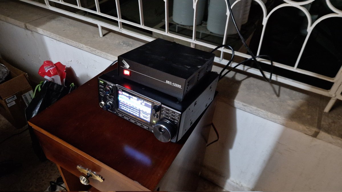 om2zz's tweet image. Good morning from Betlehem.
CU on the bands! 
#E44OM