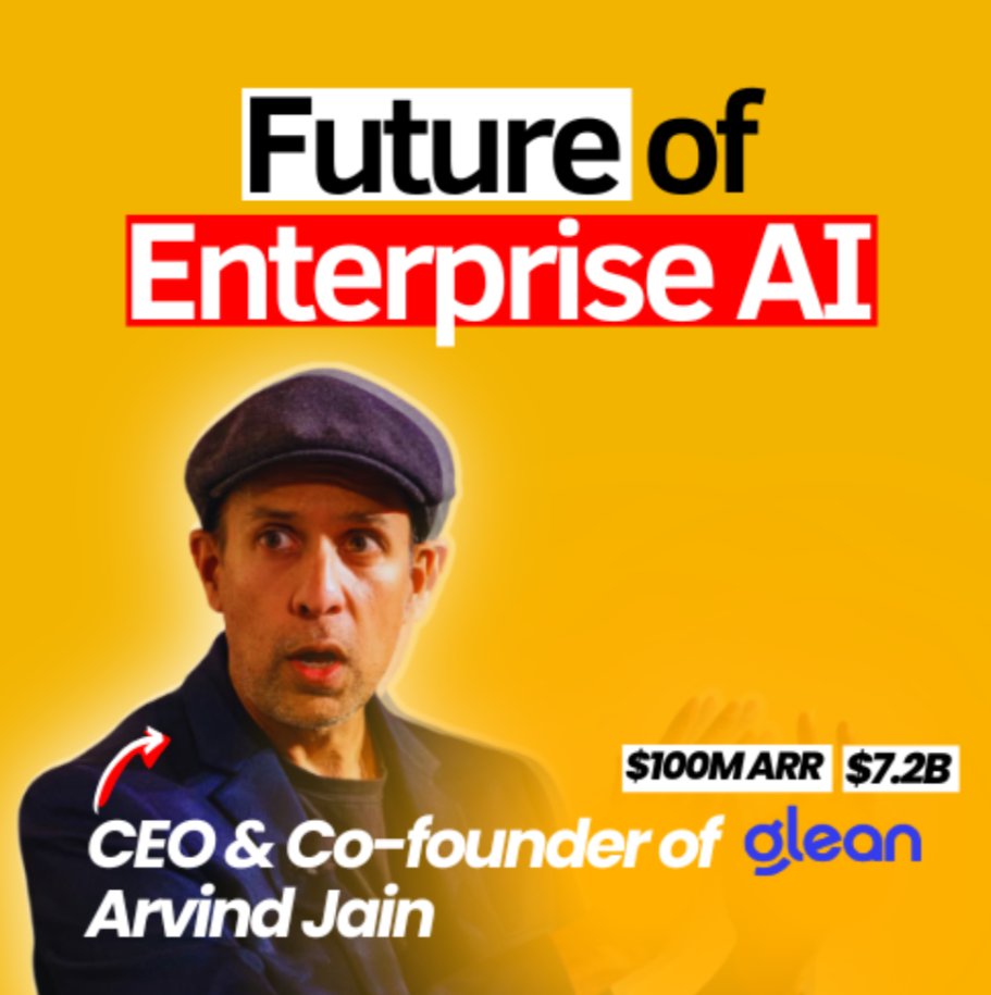 new pod out with founder of <a href="/glean/">Glean</a> <a href="/jainarvind/">Arvind Jain</a>