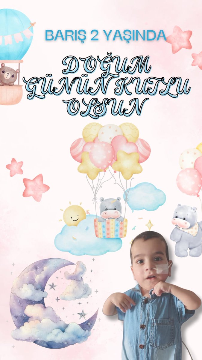 Bugün çok özel bir gün…
Minicik bir kalbin dünyaya “merhaba” dediği gün 💫
Barış bebeğimizin doğum günü kutlu olsun 🎂🎈

Hayatın boyunca hep adın gibi barışla, huzurla, sağlıkla büyümen dileğiyle…
Gözlerinin ışığı hiç sönmesin, kalbin hep mutlulukla dolsun. 💕

Nice güzel
