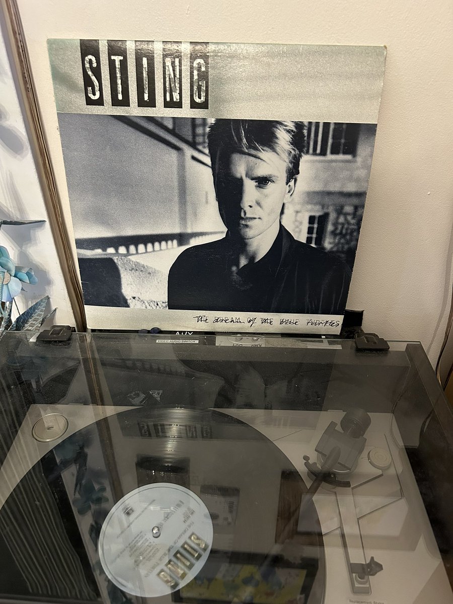 DeanLombard's tweet photo. Today’s other classic. Say what you like about Sting, his first solo album is a masterpiece. Two things really stood out to me today:
1. Interesting production: the vocal is quite distant, it’s like the band is between us and the singer. I wouldn’t do it like that, but it works. https://t.co/AHpdF3rzJN