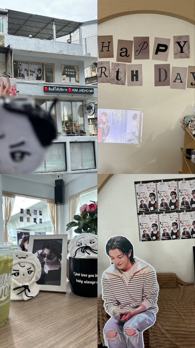 ขอบคุณทีมงานทุกคนนะคะ นี่คือการไปเฟ่แบบนี้ครั้งแรกเลย ทุกคนน่ารักมาก จริงๆแล้วอยากทักทายทุกคนเลยแต่เราเขินค่ะ แต่ก็ได้เพื่อนเพิ่มมาด้วย ขอบคุณของGiveawayจากทุกคนด้วยค่ะ (จริงๆก็อยากอยู่นานกว่านี้ แต่ติดงานค่ะ)🖤 #𝑴𝒚𝑵𝑨𝑵𝑶𝑫𝒊𝒂𝒓𝒚
#DearMydiaryJAEHO
#KIMJAEHO_BDCAFE_BKK