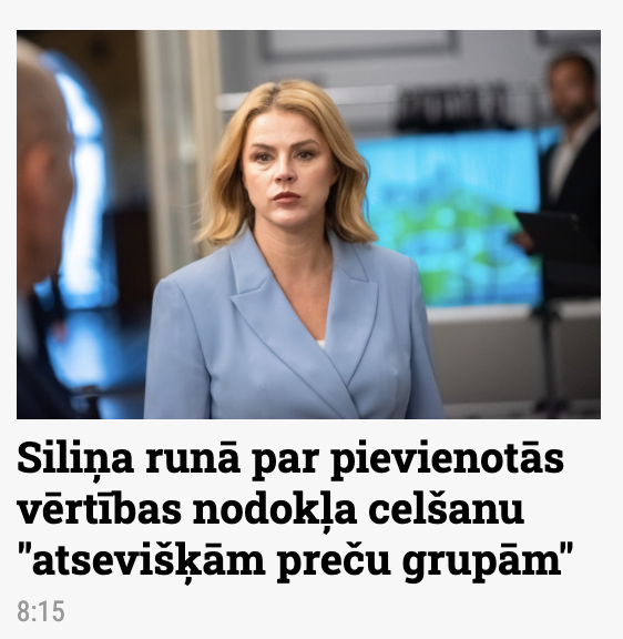 Tā vietā, lai samazinātu PVN pārtikai –PVN ceļ! Jo ekonomēt, optimizēt un mēģināt nopelnīt naudu, izrādās, spēj tikai mīkstie!