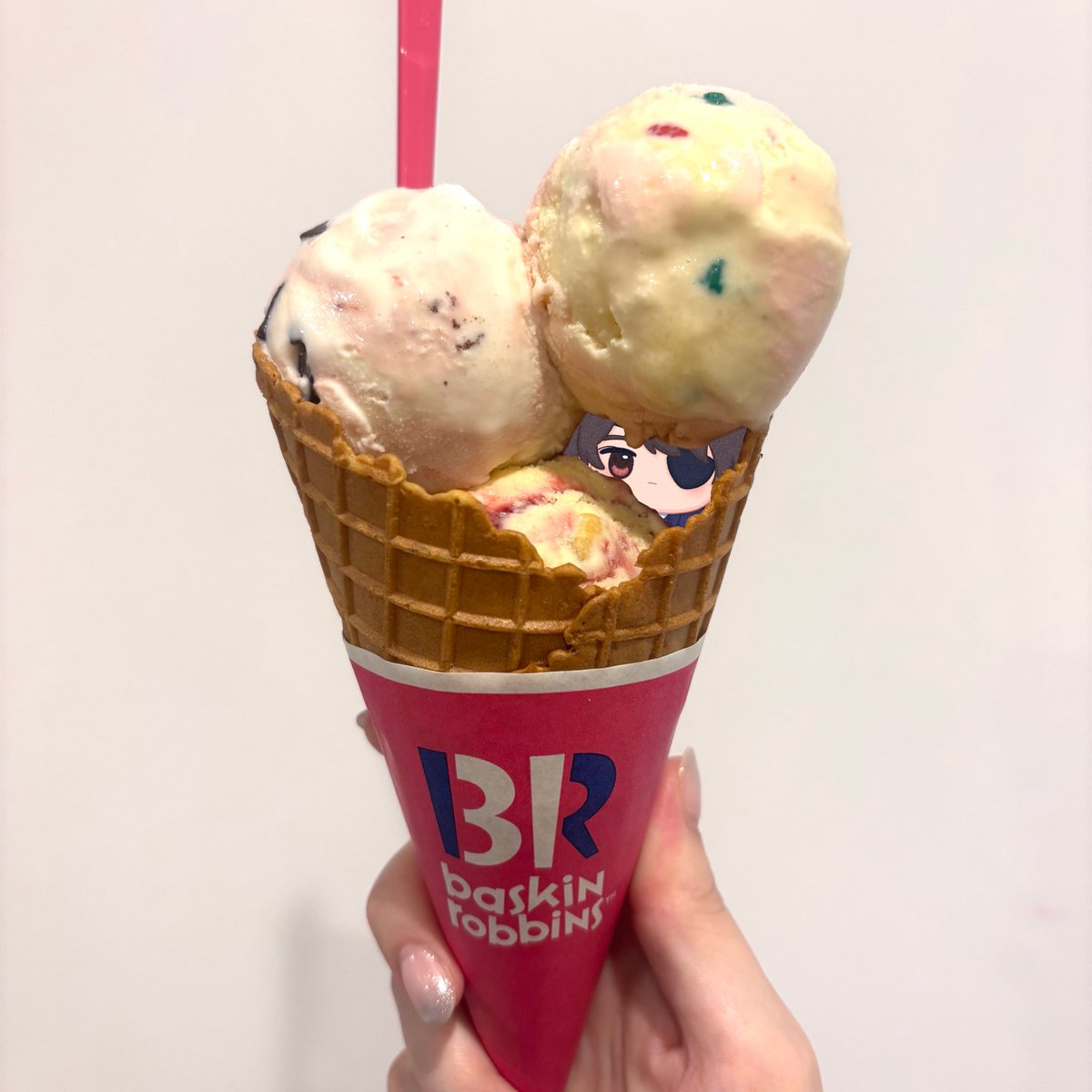 アイス食べようね
あれ、なおぬい、どこ