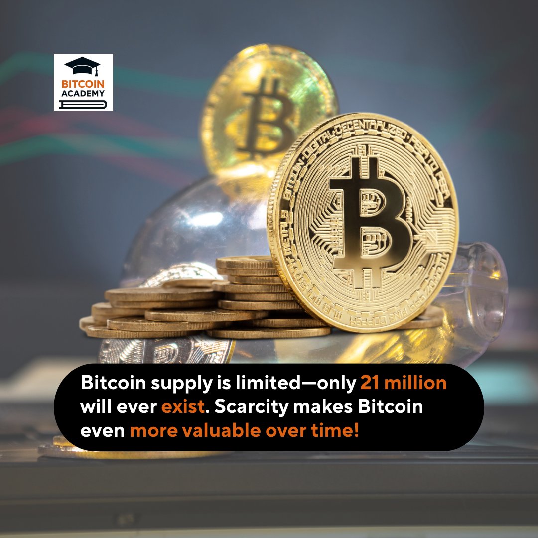 bitcoinacade's tweet photo. 🔐 Secure. Scarce. Powerful.
Unlike credit cards, Bitcoin transactions are backed by math—not banks. ✅ No fraud. No chargebacks. Just peace of mind.
#BitcoinAcademy #CryptoForStudents #LearnBitcoin #BlockchainEducation #FutureOfMoney #TradeSmart #FinancialFreedomJourney https://t.co/EMHAkZPyYc