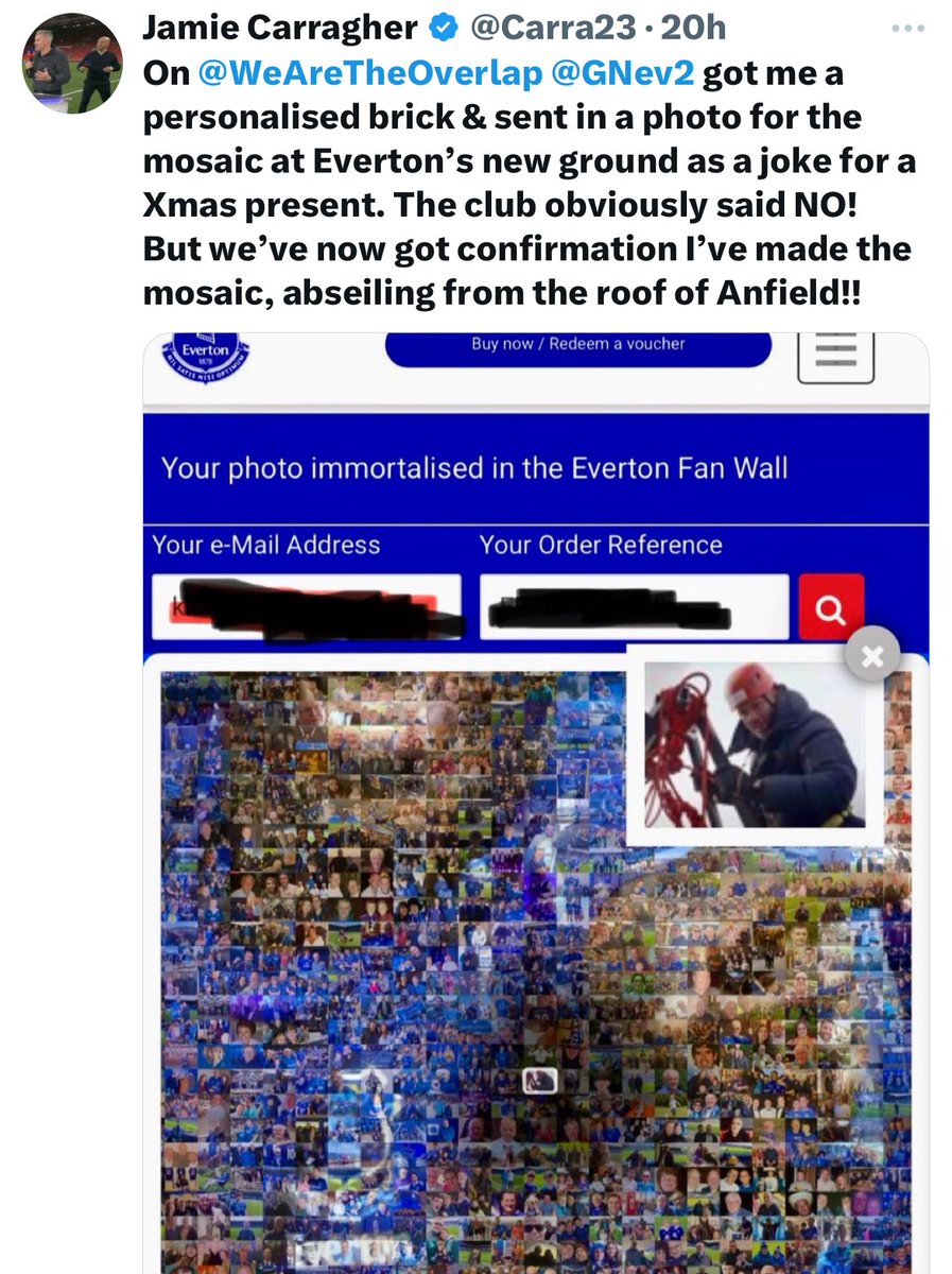 jim_keoghan's tweet photo. These two are fucking bellends. That’s meant for loved ones and lifelong Blues, not some Redshite yarddog infamous for supporting a racist and spitting at kids https://t.co/LxSBrVLdTB