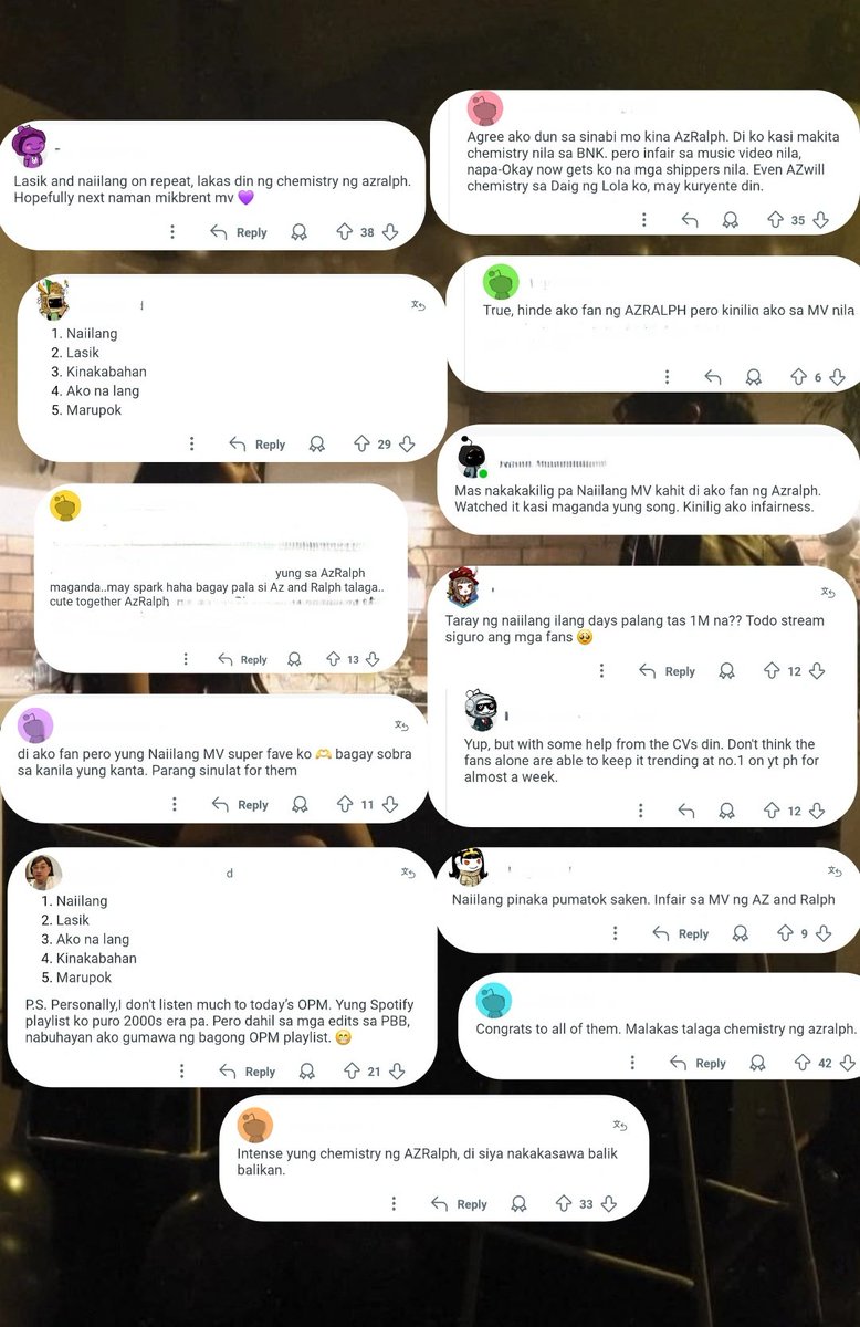 reddit can be toxic sometimes, but i'm happy to see praises on the naiilang mv and azralph even from non-fans. the buzz is getting louder, and this is only the beginning of even greater things to come. soon, many more will catch on to the azralph hype.

ONE BIG FIGHT AZRALPH