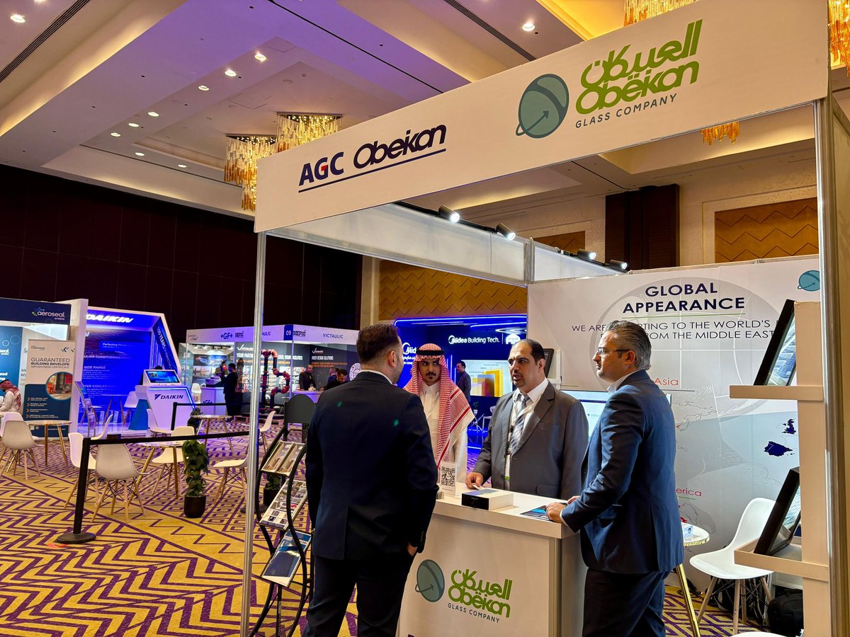 Last Thursday, we concluded our participation at the 2nd Building Envelope Design and Insulation Conference (BEDIC 2025) in Riyadh.
It was a pleasure welcoming visitors to our booth and showcasing our latest innovative glass solutions. We look forward to more opportunities to