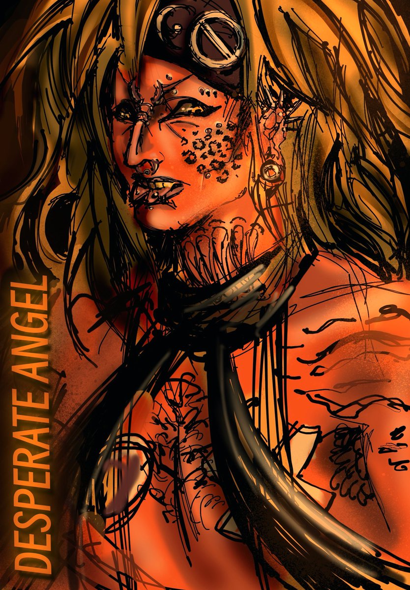 doodle of my oc johnny #oc #vkei