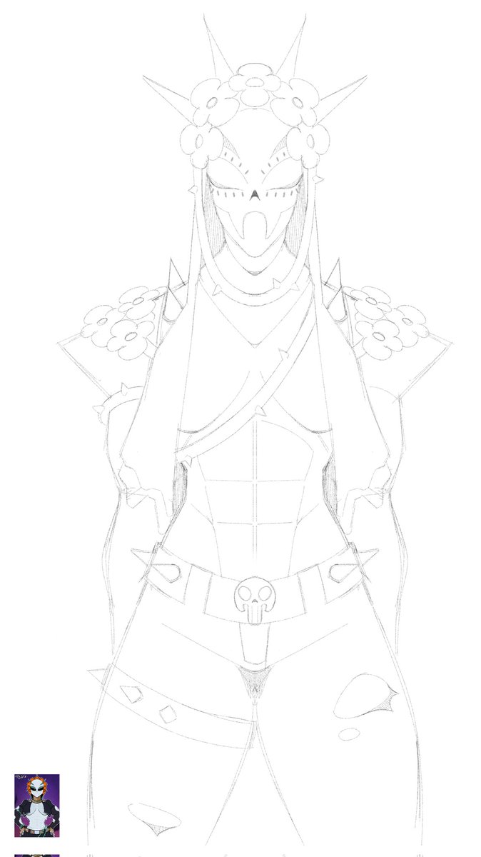 𝔅𝔬𝔫𝔢𝔶 (@bamboozled_zed) on Twitter photo Queen of the harvest
Lovely skel Queen of the harvest
Lovely skel