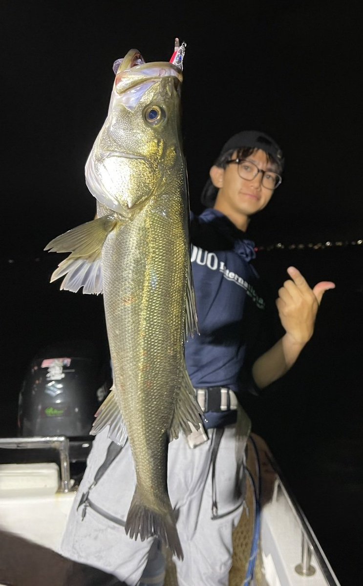 njangler_Ex's tweet photo. シーバスもどってきましたよ！

Lure: TM（ﾀｲﾄﾞﾐﾉｰ）スプラット100SF
@DUOJPN #TideMinnow 
#ユウゴリアンポーズ @yugoturiaka https://t.co/SCiboC6lz5