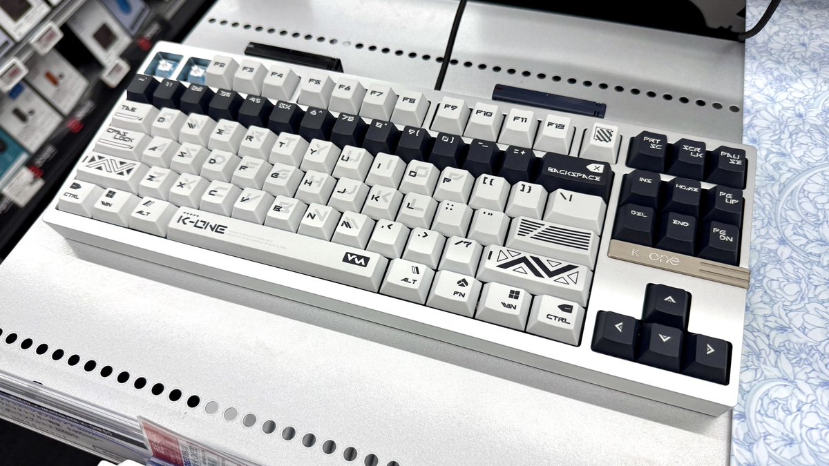 WEIKAV × MORKBLADE K-ONE80 打鍵感良くてビビりました⚡️😳